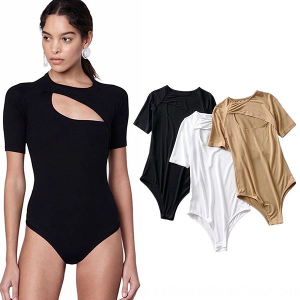 

мода полого из одежды тело clothest футболки тело одежды с коротким рукавом футболка на лето женщин 2020 slim fit и все вокруг сплошного цве, White