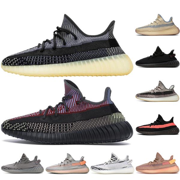 

2021 kanye v2 west men women running shoes carbon natural cinder yecheil asriel static beluga glow mens trainers sports sneakers outdoor