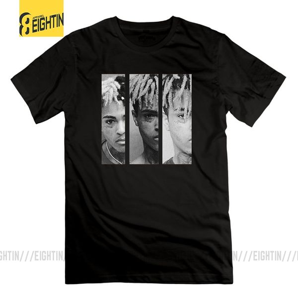 

xxxtentacion футболки o-образным вырезом стиль vintage хип-хоп с коротким рукавом плюс размер одежды tee shirt популярные развлечения спорт