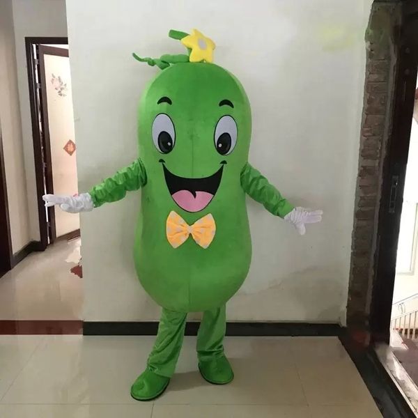 Halloween Cute Cucumber Mascot Costume di alta qualità Personalizza il tema anime di verdure di cartone animato Carattere di dimensioni per adulti CARNIVal