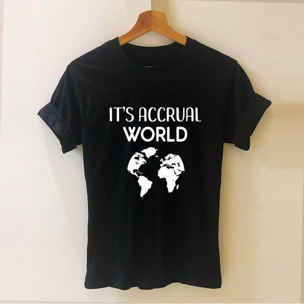 

it's accrual world accountant print short sleeve t-shirt casual hipster funny t shirt sport hooded sweatshirt hoodie