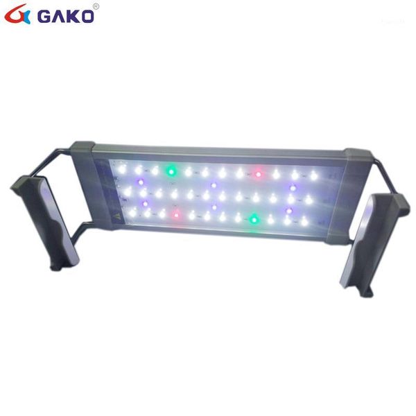 

30-50cm led aquarium light fish tank light lamp with extendable brackets colorful for aquarium led lighting1