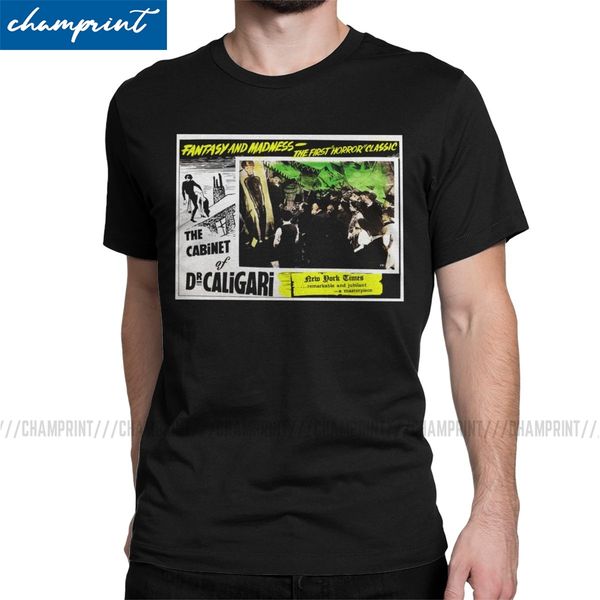 

мужчины в кабинет доктора калигари кино тенниска tops смешная с коротким рукавом экипаж шеи тройники идея подарка футболки спортивные с капю