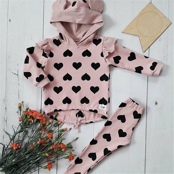 

children clothing autumn winter toddler girls clothes costume outfit suit kids clothes tracksuit for girls clothing sets y200325, White