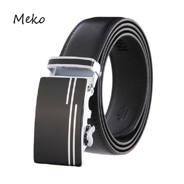 

fashion designer leather belts for men's belts strap automatic buckle men belt business waistband ceinture homme,cinto masculino, Black;brown