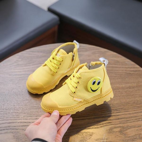 

2020 spring new children canvas shoes girls sneakers breathable autumn fashion kids shoes for boys casual sport shoes student bbyguh, Black