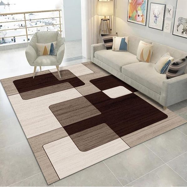 

modern art office japanese cover carpets waterproof for living room black and white fabric patterned colourful home decor rugs1