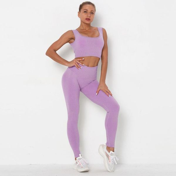 

yoga outfits 2pcs sport suit women seamless set fitness gym 2021 solid sports workout female sportswear bra+pant1, White;red
