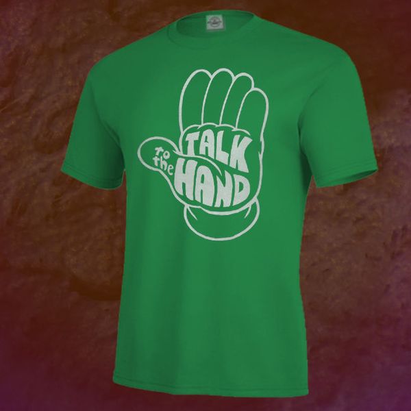 

fashion brand new retro vintage talk to the hand shirt, mens & fitted sizes summer sport hooded sweatshirt hoodie men t shirt