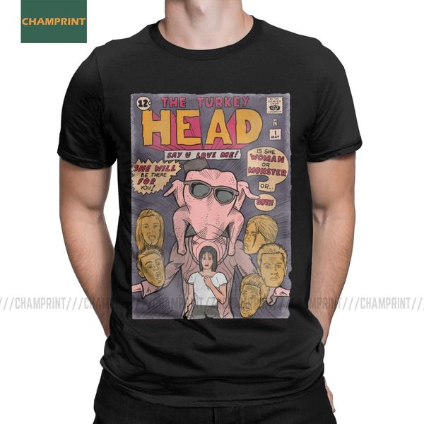 

men the incredible turkey head friends tee short sleeve monica joey sitcom quotes 90s ross tv show hooded sweatshirt hoodie men t shirt