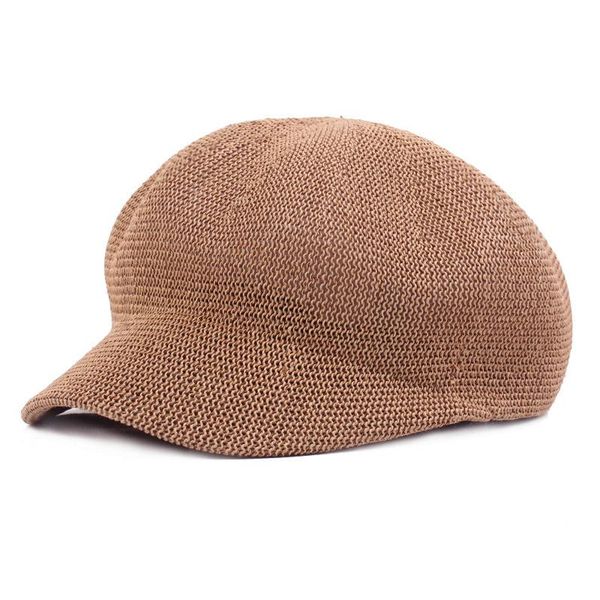 

summer new sun hat women's beanies beret hat female breathable solid color spring hats boina de ganchillo octagonal cap bbyjrr alice_ba, Black;white