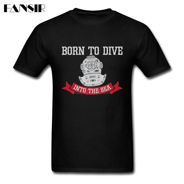 

multi color male born to dive into the sea scuba diver white short sleeve custom team clothing sport hooded sweatshirt hoodie men t shirt
