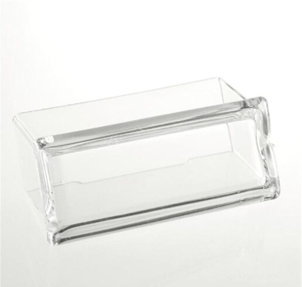 

clear note holder deskbusiness card holder desk office organizer display stand acrylic offic sqcsgn bdenet