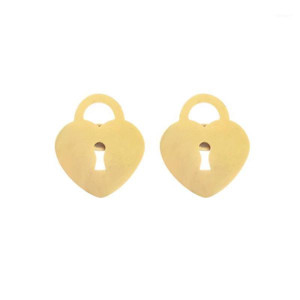 

057 jewelry set for women silver & gold color round design necklace stud earrings party jewelry 20201