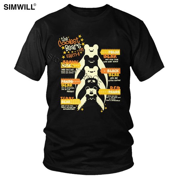 

urban summer tee the coolest bears on earth tshirt short sleeve fashion bear collection graphic hooded sweatshirt hoodie men t shirt