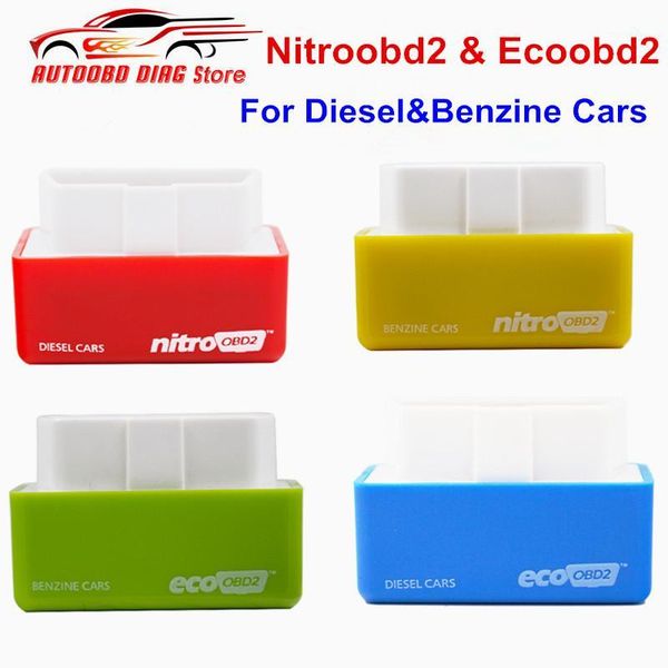 

2020 nitro obd2 ecoobd2 full chip tuning box nitroobd2 eco obd2 plug&driver for diesel benzine car for obdii interface protocol1