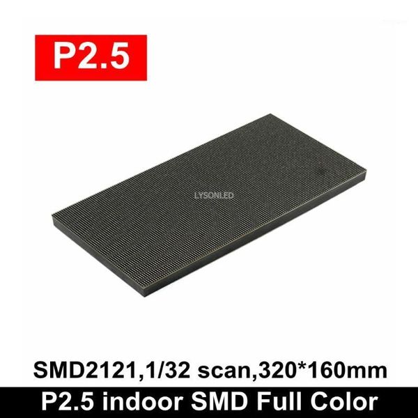 

display p2.5 indoor smd2121 full color led module 1/32 scan 320x160mm high definition rgb video wall panel1