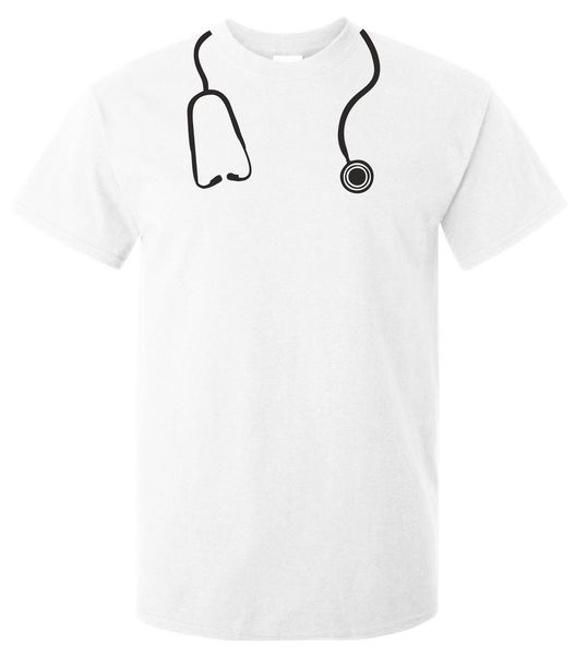 

sport stethoscope t-shirt funny t shirts doctor medical fancy dress party cool nurse casual cotton short sleeve tee shirt homme
