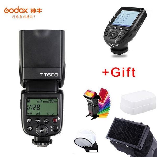 

godox600 gn60 hss 1/8000s camera flash speedlite+2.4g wireless xpro-f transmitter for fuji xt-30 xt20 xt3 x-h1 gfx50r x-t21