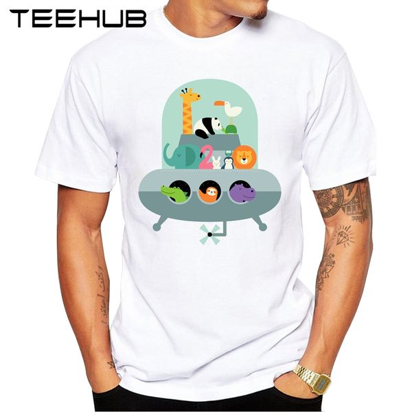 

summer animals expedition new fashion giraffe panda printed funny short sleeve basic sport hooded sweatshirt hoodie t shirt