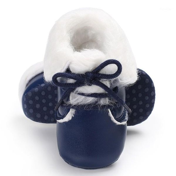 

first walkers infant toddler lace up sneakers solid keeping warm footwear baby shoes girls boys ankle boots crib babe walkers1