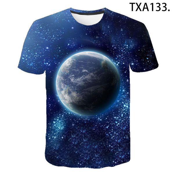 

summer universe science fiction boy girl printed cool 3d print shirts oversized hentai hippie men clothing
