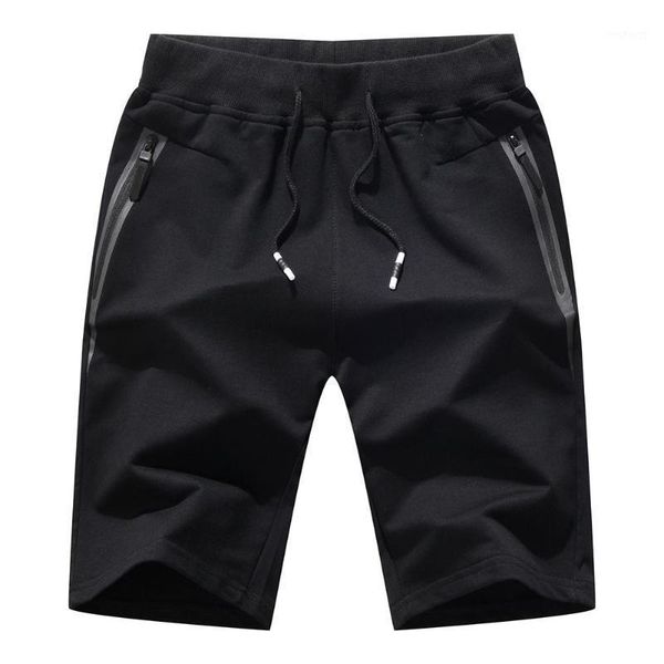 

men summer casual soft breathable drawstring pockets sport pants beach shorts1, White;black