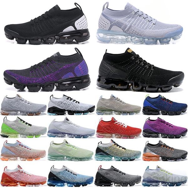 

2019 knit 2.0 fly 1.0 casual shoes men women bhm red orbit metallic gold triple black designer shoes sneakers trainers 36-45 ah6g