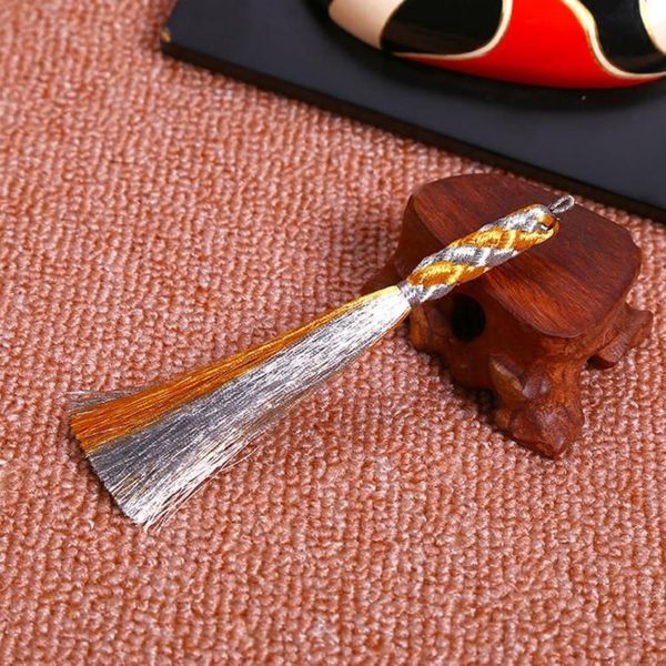 

5pcs double color tassel fringe diy ornaments bags crafts tassels curtain garment sewing accessories jewelry making pendant h qylwrg