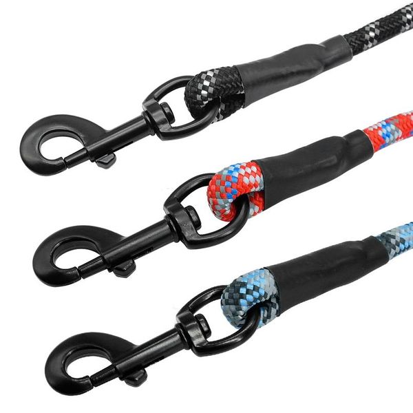 

6ft nylon pet dog leash reflective dog leashes long rope dog lead belt for small large dogs gift gps tracker acc sqcojl