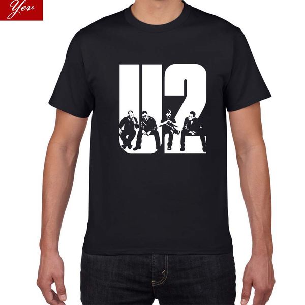 

103 2018 new u2 design summer short sleeve casual tee fashion slim fit o neck tees sport hooded sweatshirt hoodie men t shirt