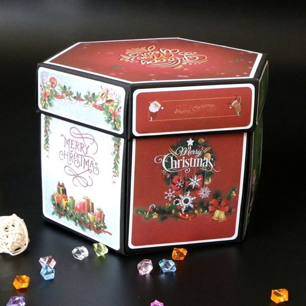 

jbc2e 2020 layer gift diy handmade p album explosion box gifts creative giftsdiy euuga creative five christmas hexagon giftsfinished