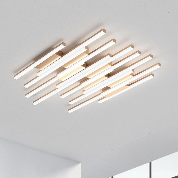 

2021 new modern led chandelier light for living room bedroom restaurant kitchen ceiling fixture white indoor simplicity hanging qdzq