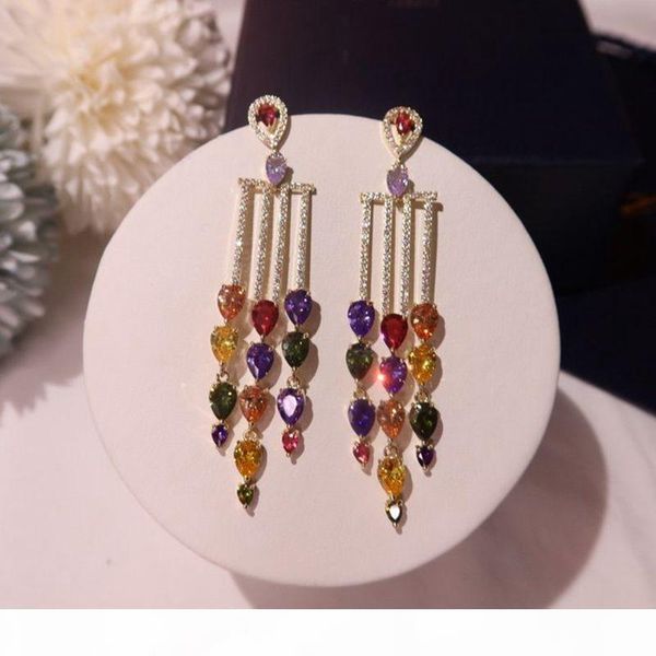 

verastore band new wedding stud earring 925 sterling silver cz simulated diamonds engagement beautiful jewelry crystal ear rings
