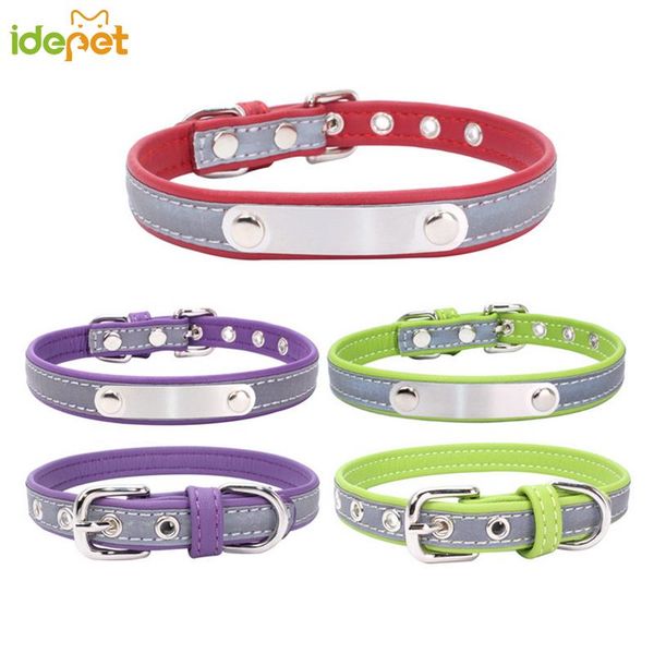 

customized dogs collars for dog tag collar custom puppy cat personalized nameplate id collars for dogs engraved tag name phone3 wmttap