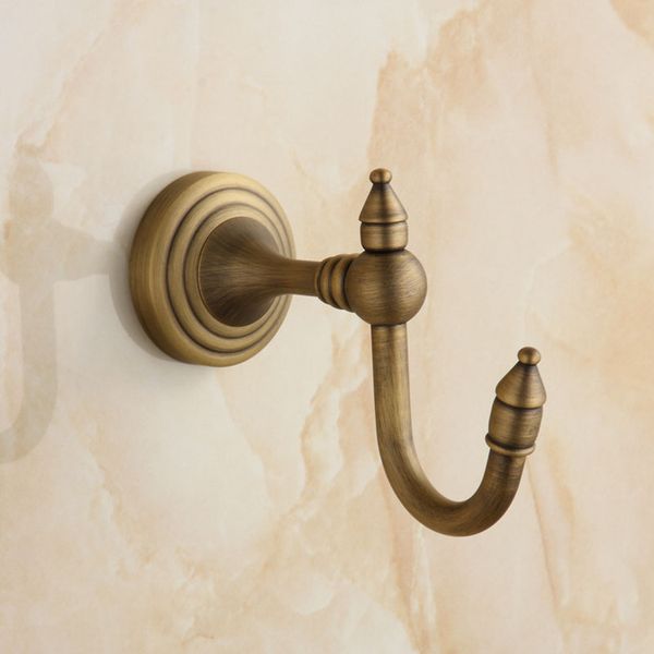 

european full copper antique coat hooks vintage hanging robe hooks home decoration wall hook clothes bag key hat hangers