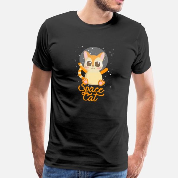 

space cat t shirt fit print o-neck tracksuit hoodie sweatshirt