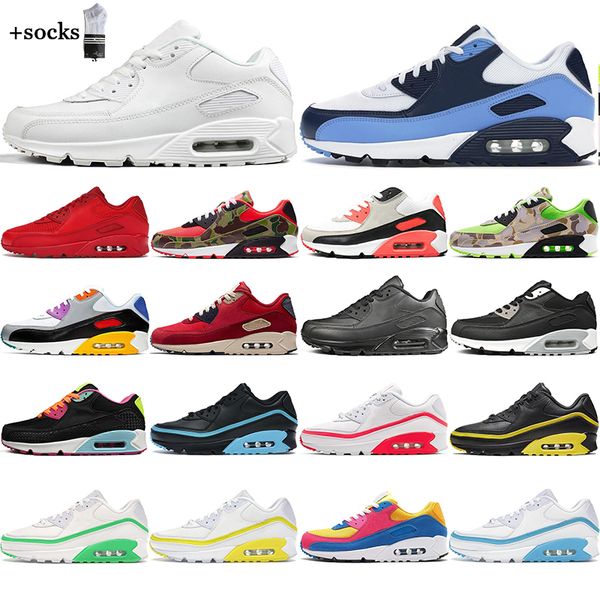 

with socks women men running shoes undefeated optic unc cool grey multicolor suede mens trainers sports sneakers size 36-45, White;red