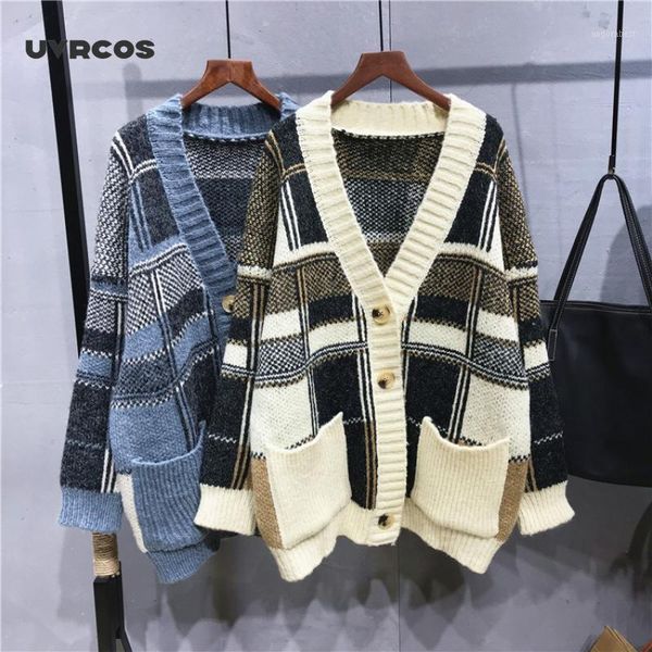

uvrcos all-match women's short coat women 2020 version of loose loose fragrant knitted cardigan sweater tide1, White