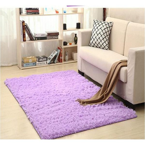 

non-slip carpet fluffy rugs anti-skid shaggy area rug dining room home bedroom carpet living room carpets floor yoga m jllsqv mx_home