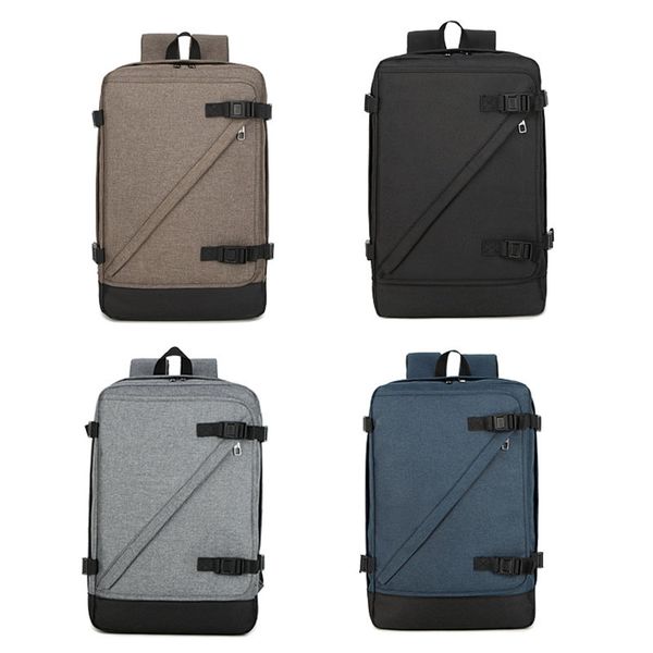 

men women travel backpack durable nylon shoulder bag business or leisure lapcarrying bag 4 colors