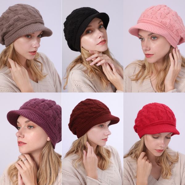 

thc7 cotton male tongue beret hat duck lady travel visor cap forward retro, Blue;gray