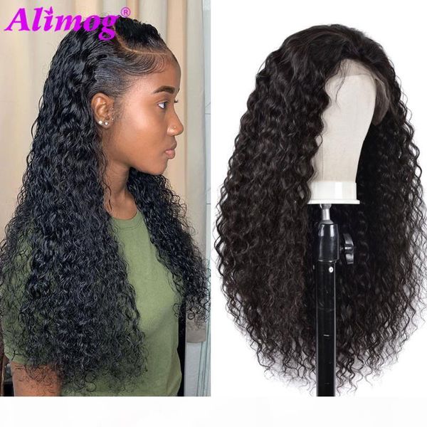 

water wave lace front wig t part malaysia lace wigs remy human hair wigs for women pre pluck with baby hair 150% density, Black;brown