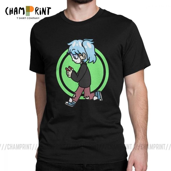 

sally face looking for spooks men's t shirt vintage tee shirt short sleeve crew neck t shirts printed sport hooded sweatshirt hoodie