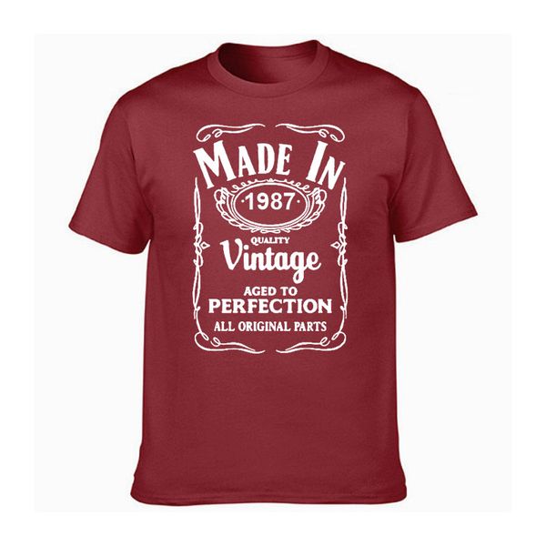 

funny new 33th birthday vintage 1987 33 years old t shirt men short sleeve t shirt tshirt camiseta brand sport hooded sweatshirt hoodie