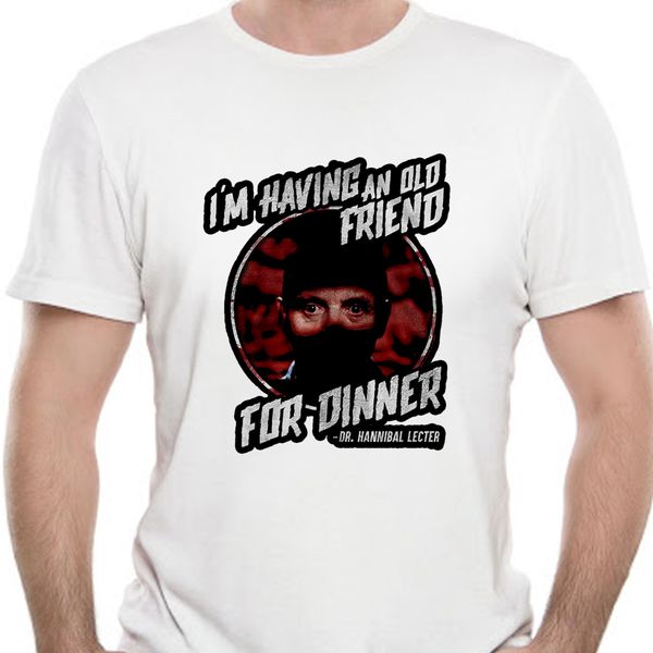 

silence of the lambs friend for dinner black t-shirt cotton cool o neck tee shirt 8869a sport hooded sweatshirt hoodie