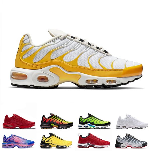 

wholesale men tn plus se shoes triple red 3d glasses fade blue pink before the bite men sneakers trainer sports shoes
