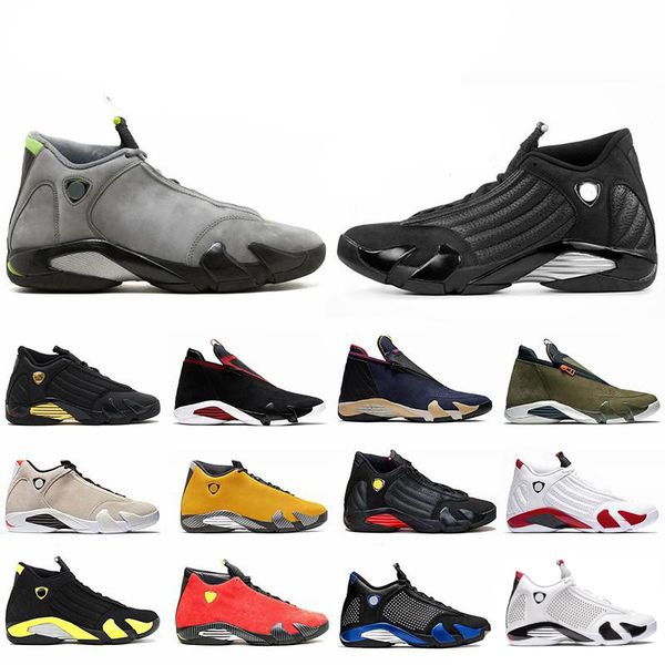 

new jumpman 14 14s university gold hyper royal men shoes basketball shoes og candy cane thunder red suede last ssneakers qinmin123 shoes