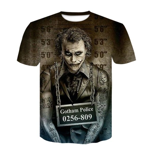 

horror movie it clown joker hipsterÂ creative oversized 3d print shirts horror horror aesthetic men clothing