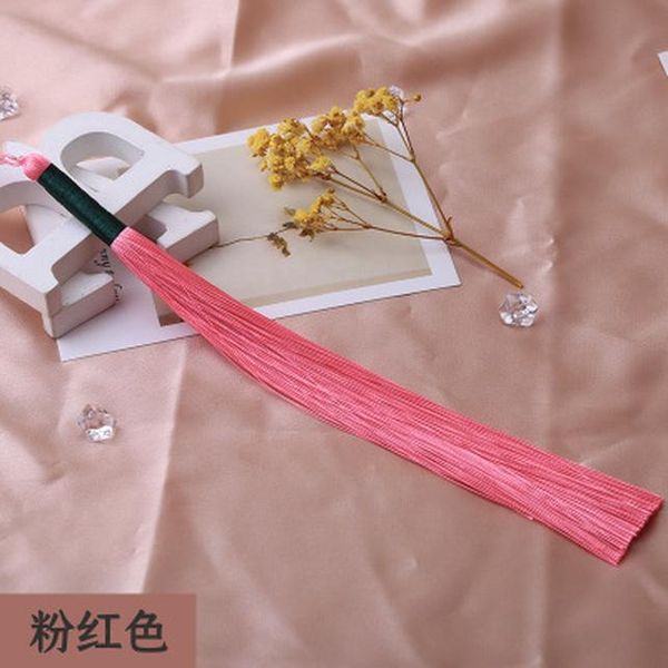 

5 шт. 25см полиэстер шелковые кисточки кисть для серьги шарм изготовление сати кисточек подвеска diy ювелирные изделия аксессуары ручной раб, Black